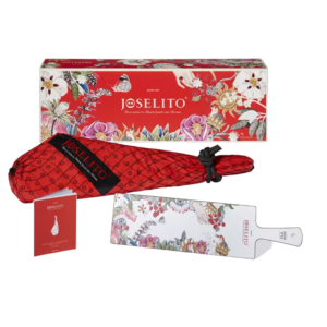 Подарочный набор Хамон Joselito (Хоселито) Gran Reserva Иберико Бейота 100% на кости 48 месяцев выдержки с доской