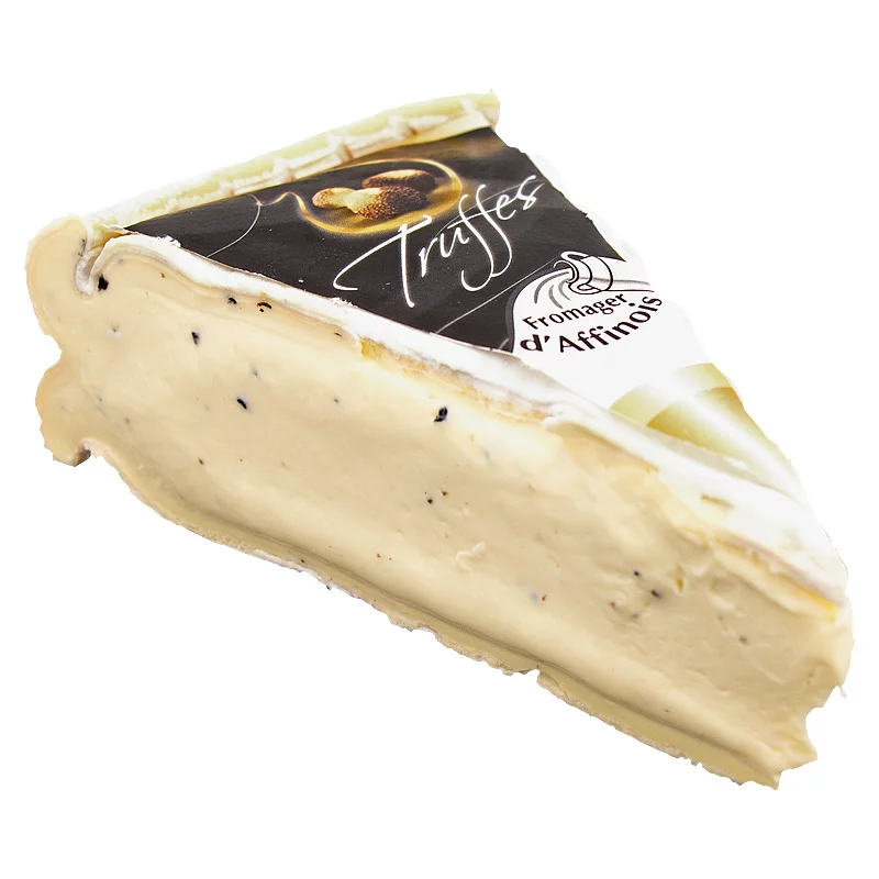 Мягкий сыр Brie Fromager d'Affinois Truffles Cheese (Бри) с белой плесенью из коровьего молока 100 г