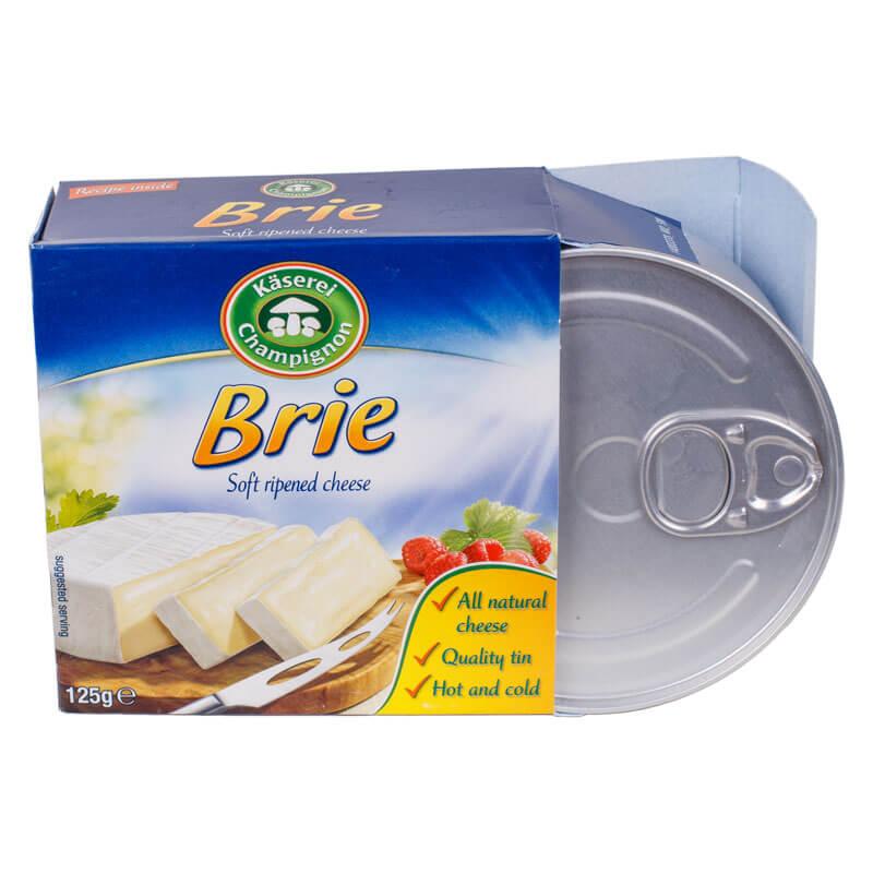 Мягкий сыр Brie (Бри) с белой плесенью из коровьего молока 125 г