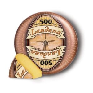 Твёрдый сыр Landana 500 (Ландана) 16 месяцев выдержки из коровьего молока 100 г