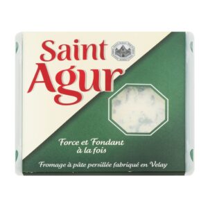 Мягкий сыр Saint Agur (Сент Агюр) с голубой плесенью из коровьего молока 125 г