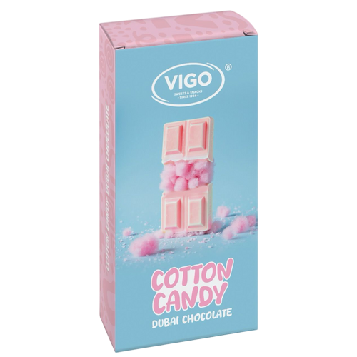 VIGO COTTON CANDY DUBAI CHOCOLATE 150GM