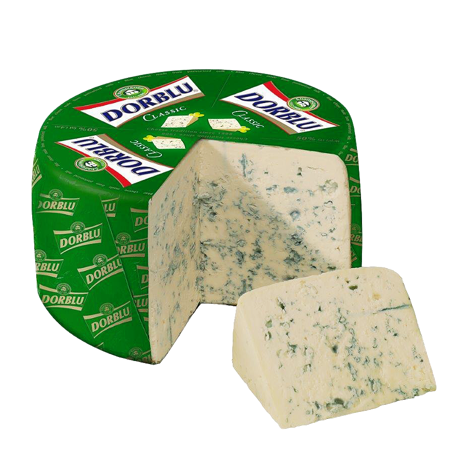Мягкий сыр Dorblu (Дорблю) с голубой плесенью из коровьего молока 100 г