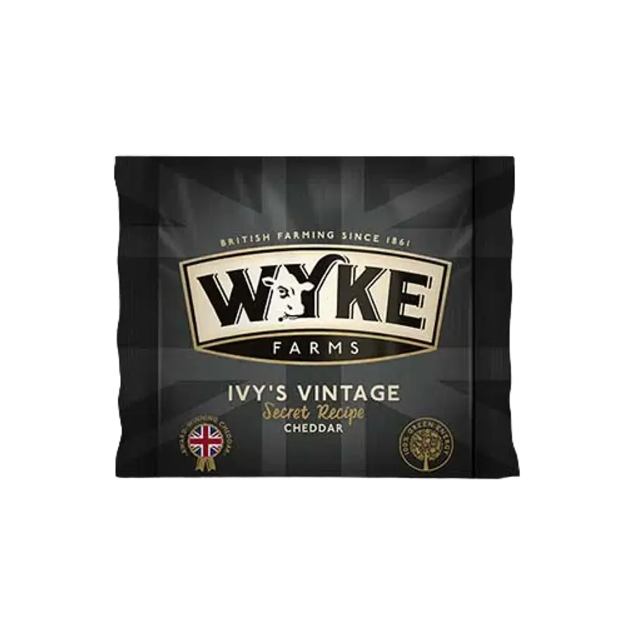 Твёрдый сыр WYKE Cheddar Ivy’s Vintage Reserve (Чеддер) 15-18 месяцев выдержки из коровьего молока 200 г