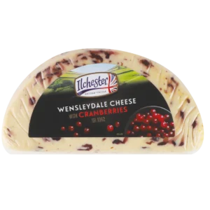 Творожный сыр Ilchester (Ильчестер) с клюквой из коровьего молока 100 г
