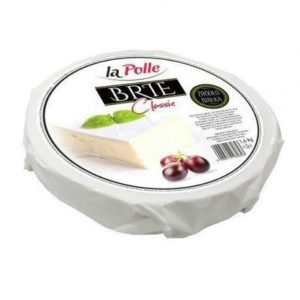 Мягкий сыр Brie La Polle Classic (Бри) с белой плесенью из коровьего молока 100 г
