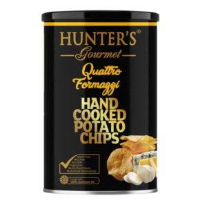 Чипсы картофельные Hunter's Gourmet четыре сыра 150 г