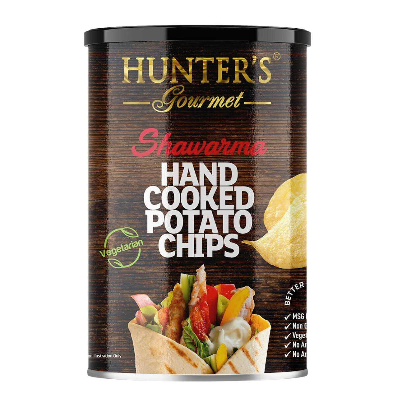 Чипсы картофельные Hunter's Gourmet шаурма 150 г