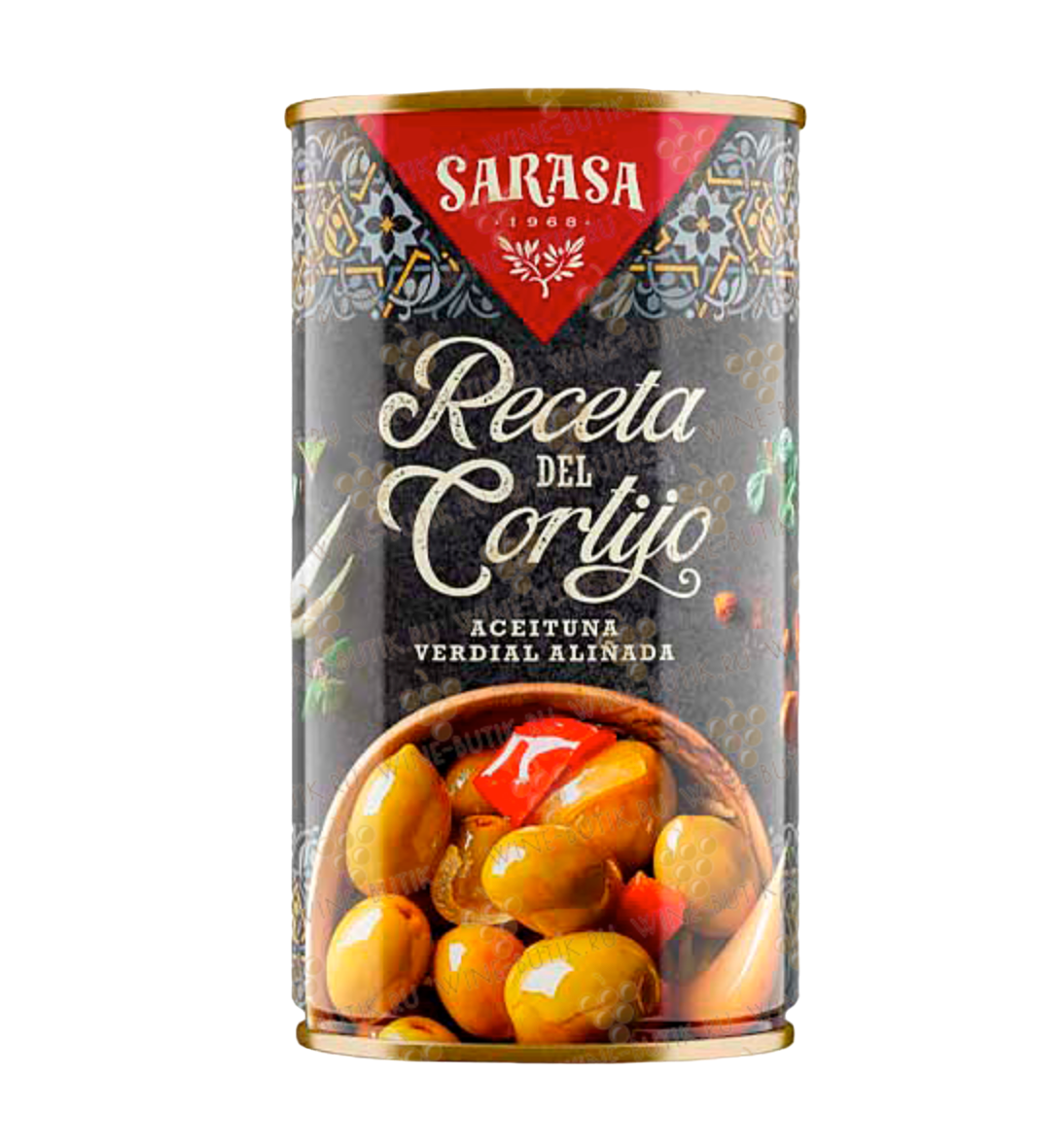 Оливки Sarasa La Receta Del Cortijo 350 gr