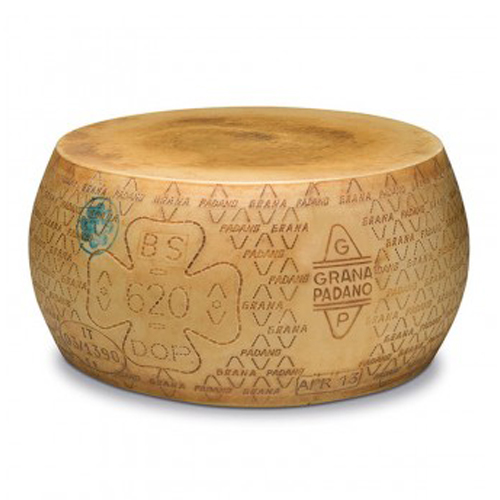 Сыр твердый Grana Padano DOP (Грана Падано) 10-16 месяцев выдержки из коровьего молока 38 кг