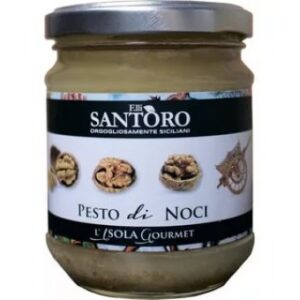 Соус Песто из грецких орехов SANTORO сицилийский, 180 г