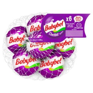 Твёрдый сыр Babybel Cheddar (Бейби Бел Чеддер) из коровьего молока 6х20 г