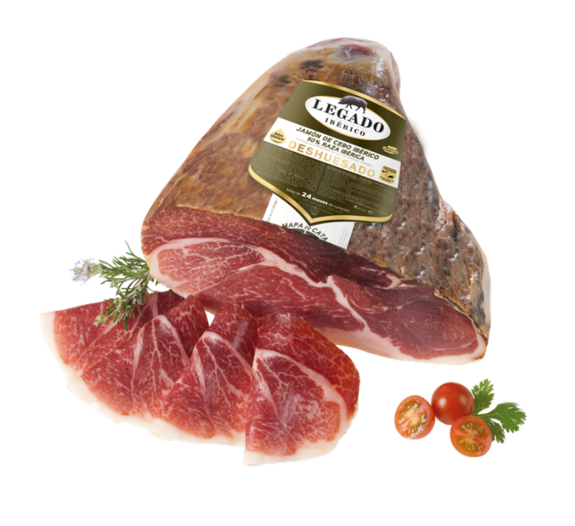 Хамон Iberico Cebo (Иберико Себо) ELPOZO без кости 24 месяца выдержки 1 кг