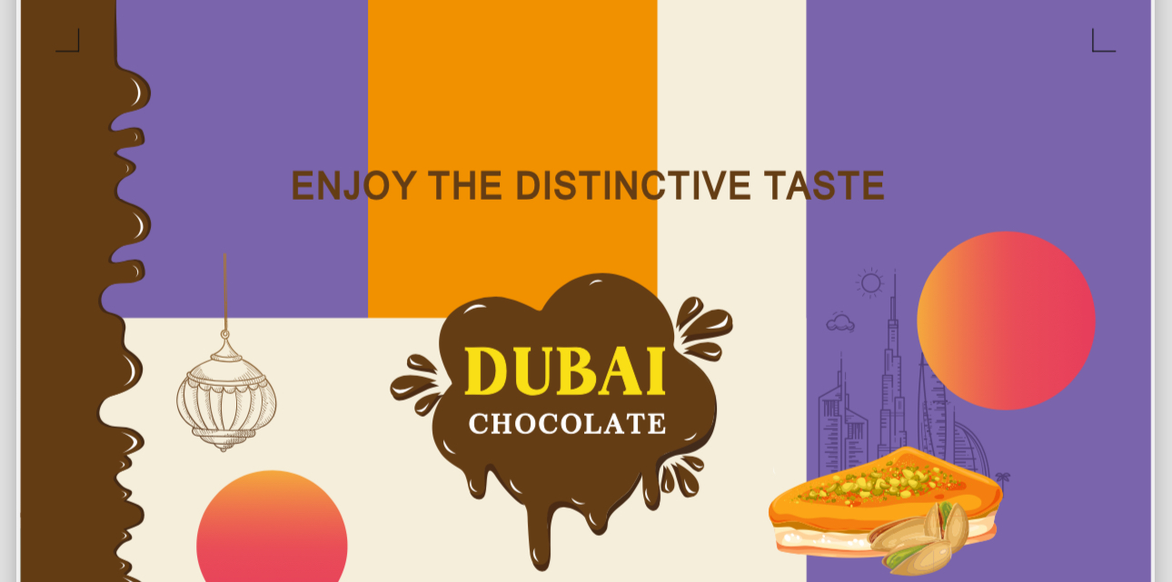 шоколад "Dubai Chocolate" Хрустящая кнафе, смешанная с пастой фисташек и тахини, молочный шоколад