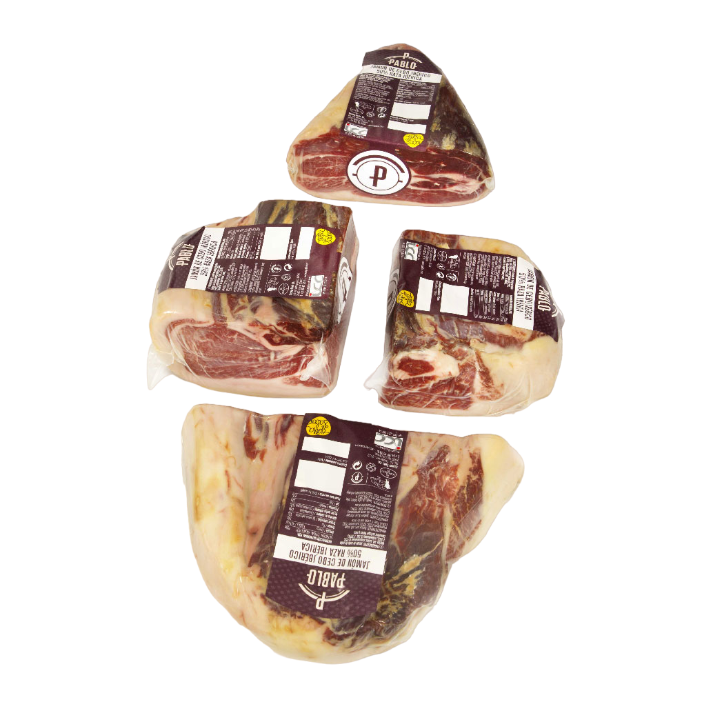 Хамон Iberico Cebo (Иберико Себо) PABLO без кости 24 месяца выдержки 1 кг