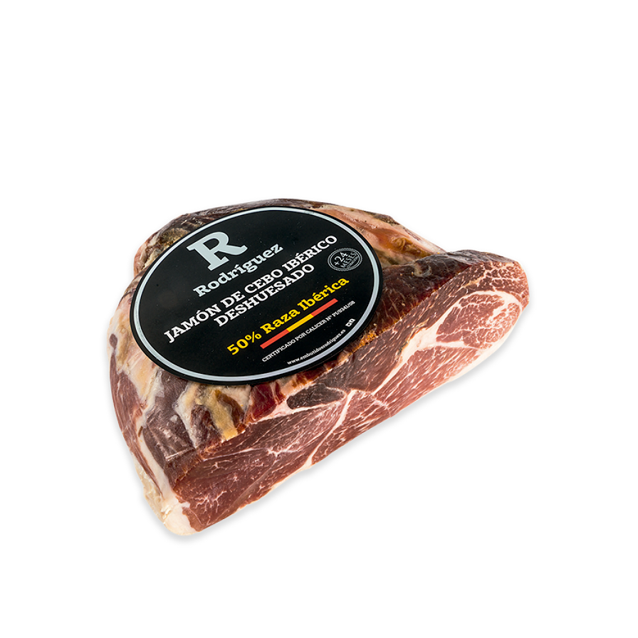 Хамон Iberico Cebo (Иберико Себо) RODRIGUEZ без кости 24 месяца выдержки 1 кг
