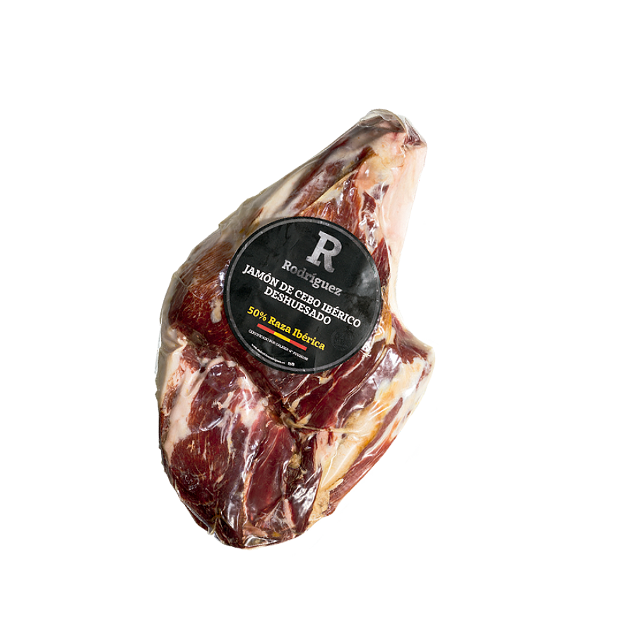 Хамон Iberico Cebo (Иберико Себо) RODRIGUEZ без кости 24 месяца выдержки 1 кг