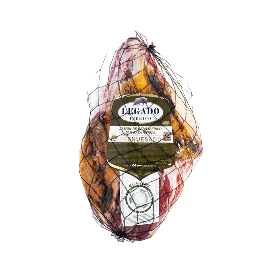 Хамон Iberico Cebo (Иберико Себо) ELPOZO без кости 24 месяца выдержки 1 кг