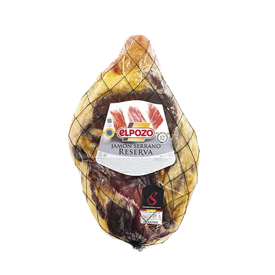 Хамон Serrano Reserva (Серрано Резерва) ELPOZO без кости до 12 месяцев выдержки 1 кг