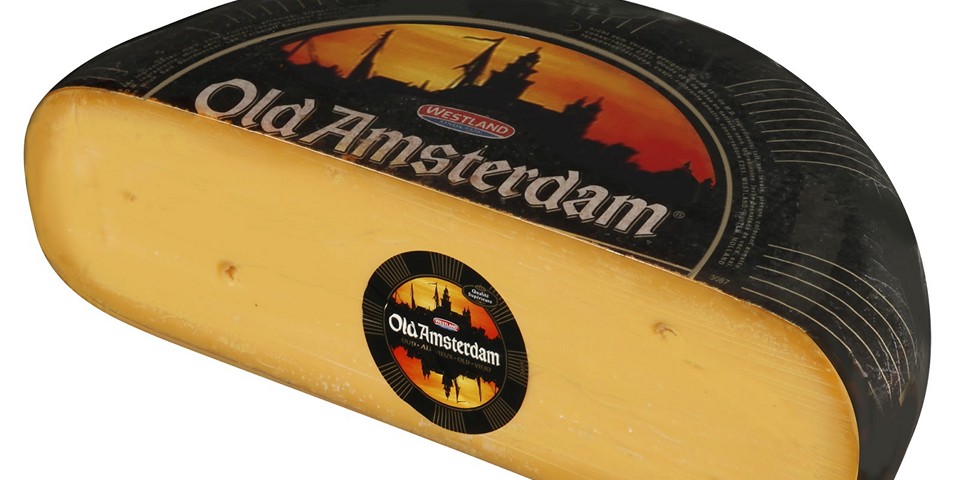 Твёрдый сыр Old Amsterdam (Олд Амстердам) 18 месяцев выдержки из коровьего молока 100 г