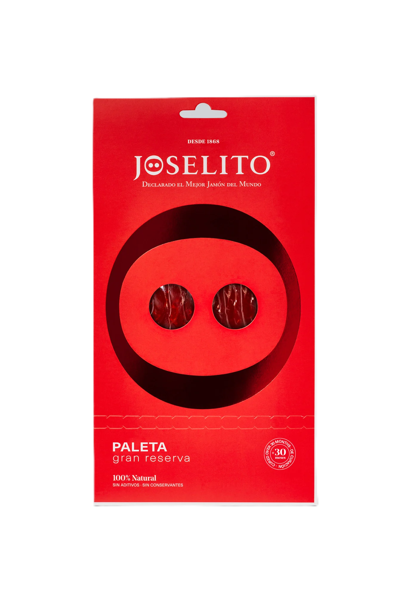Палета Joselito Gran Reserva Iberico Bellota (Иберико Бейота) 100% 48 месяцев выдержки нарезка 70 г