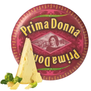 Твёрдый сыр Prima Donna Maturo (Примадонна Красная) 8 месяцев выдержки из коровьего молока 100 г