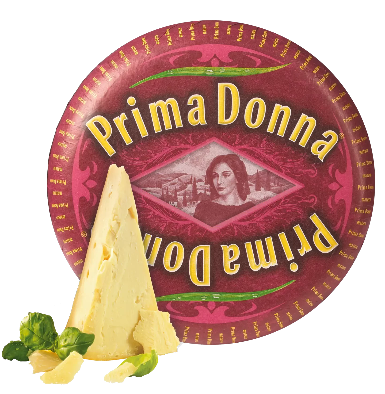 Твёрдый сыр Prima Donna Maturo (Примадонна Красная) 8 месяцев выдержки из коровьего молока 100 г
