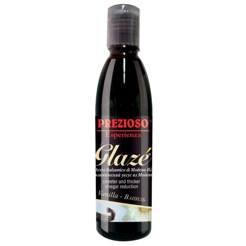 Соус бальзамический Prezioso Esperienza Glaze с ванилью (250 мл)