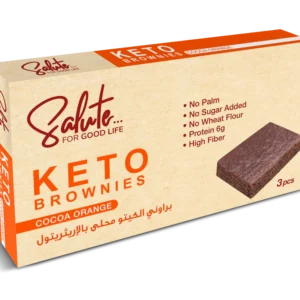 Батончик злаковый KETO BROWNIES 40гр.х3 / артикул 5212