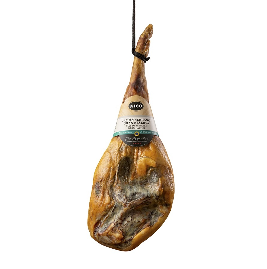 Хамон Serrano Gran Reserva (Серрано Гран Резерва) на кости 15-20 месяцев выдержки