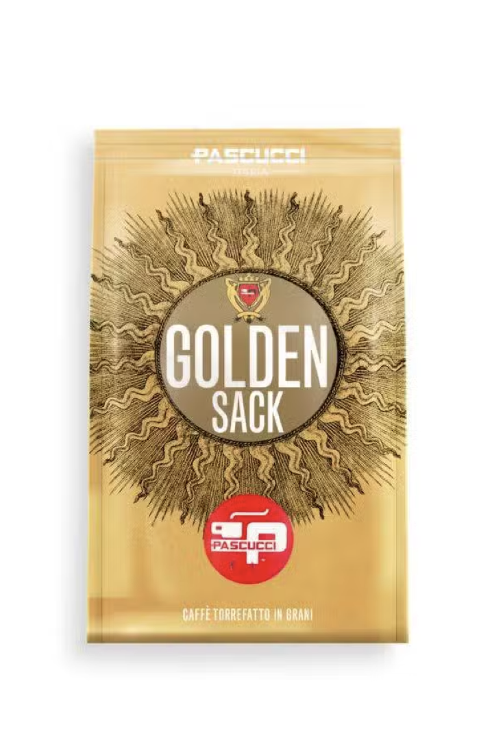 Кофе в зернах PASCUCCI GOLDEN SACK, 250г, Италия