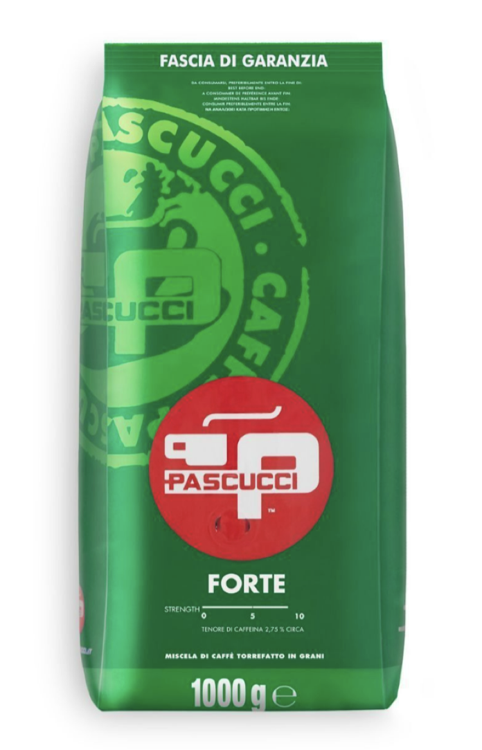 Кофе в зернах PASCUCCI Forte, 1000г, Италия
