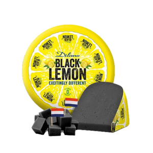 Твёрдый сыр Dilano Black Lemon (Дилано Блек Лемон) из коровьего молока 100 г