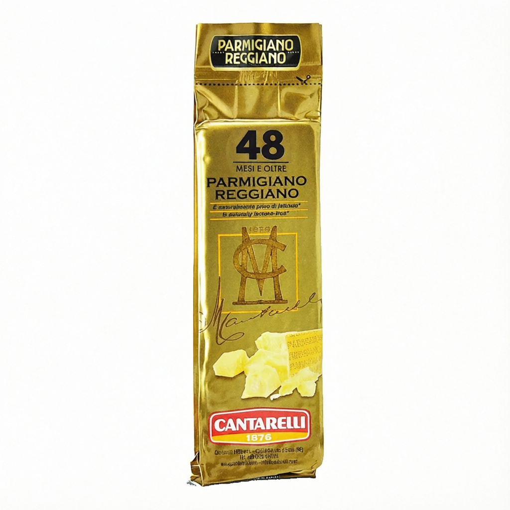 Сыр твердый Parmigiano Reggiano (Пармиджано Реджано) 48 месяцев выдержки из коровьего молока 100 г