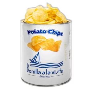 Чипсы картофельные Bonilla a la Vista в жестяной банке 275 г