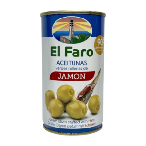 Оливки El Faro с хамоном 350 г