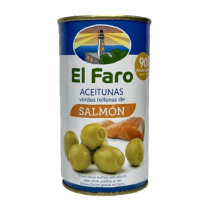 Оливки El Faro c лососем 350 г