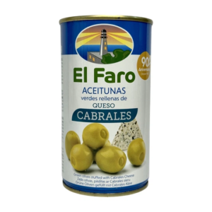 Оливки El Faro с сыром кабралес 350 г