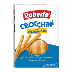 Хлебные палочки Roberto Crocchini с крупной солью 250 г