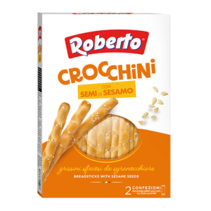 Хлебные палочки Roberto Crocchini с кунжутом 250 г