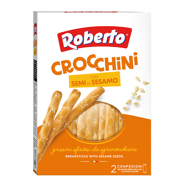 Хлебные палочки Roberto Crocchini с кунжутом 250 г