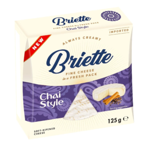 Мягкий сыр Briette (Бриет) с чаем масала 125 г