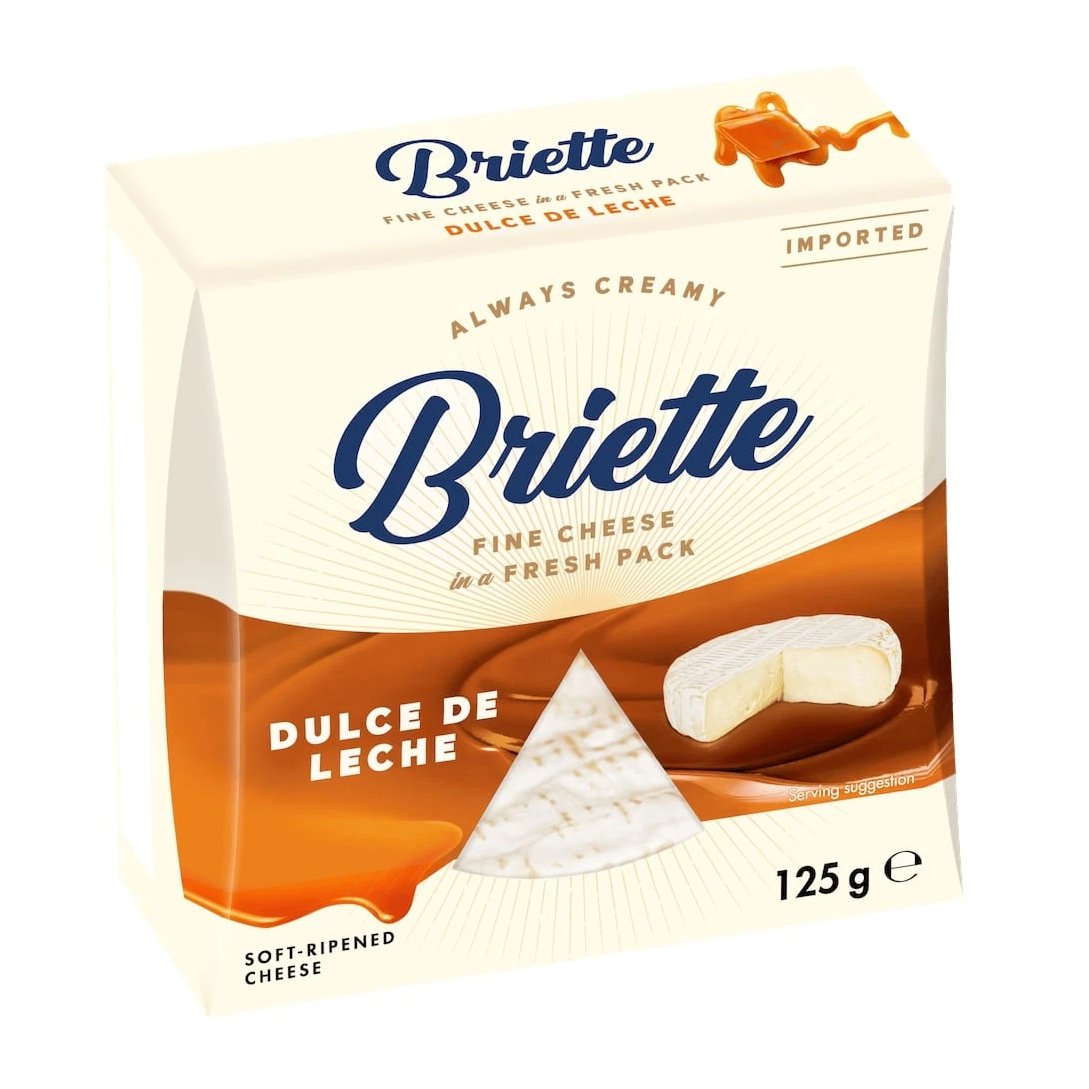 Мягкий сыр Briette (Бриет) с карамелью 125 г