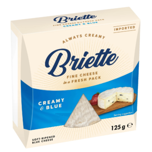 Мягкий сыр Briette (Бриет) с голубой плесенью 125 г