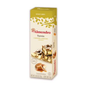 Туррон El Almendro миндальный с кунжутом и карамелью 75 г