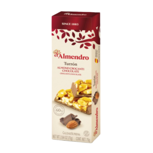 Туррон El Almendro миндальный с шоколадом 75 г