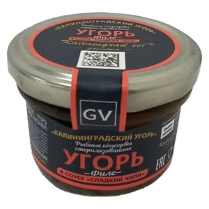 Угорь филе в соусе "Сладкий чили" 80 г