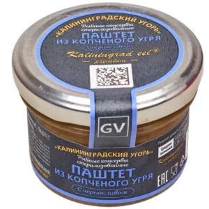 Паштет из копченого угря с черносливом 80 г
