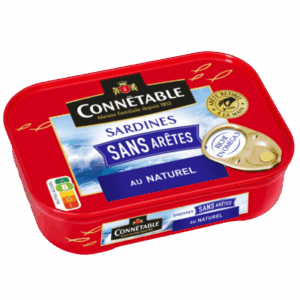Сардины Connetable без костей в собственном соку 140 г