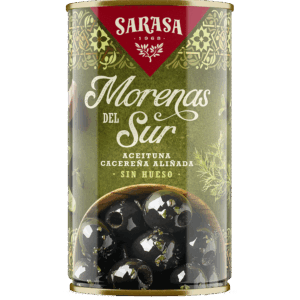 Оливки Sarasa без косточки в маринаде из трав 320 г
